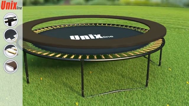 Батуты Unifix Black&Brown смотреть онлайн