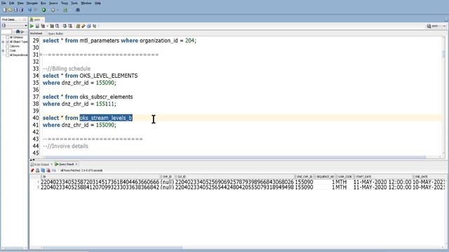 Oracle Service Contract : Service Contract Tables and Their Joins смотреть онлайн