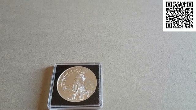 5 седи мамонт Гана Серебро 999/5 CEDIS GHANA GIANTS OF THE ICE AGE Mammoth 1 OZ AG 999 смотреть онлайн
