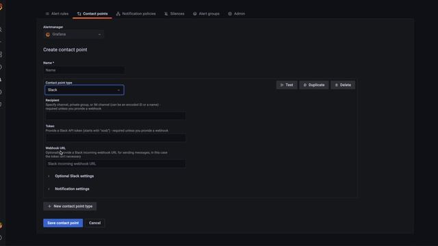 how to setup grafana slack notifications смотреть онлайн