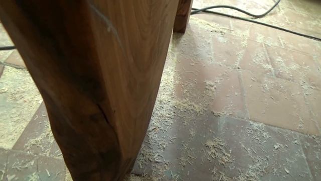 СТОЛ ВОДОПАД ИЗ ВЯЗА И ЭПОКСИДКИ / TABLE WOOD AND EPOXY смотреть онлайн