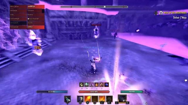 ESO | Harrowstorm |VCR+3 Mag DK Solo Portal смотреть онлайн