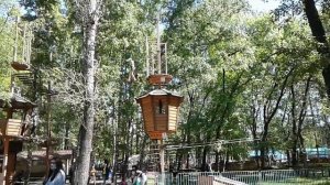 Парк Гагарина. Новокузнецк. Аттракционы.