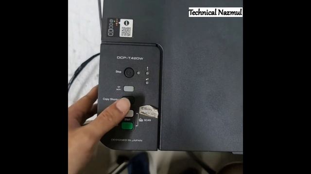 How To Fix Brother DCP T420W Printer Red Light Blinking // Reset Brother DCP T220 & T420W Printer смотреть онлайн