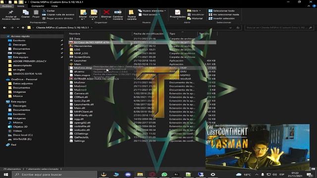 SI NO TE ABRE EL MU - AGREGANDO EL MAIN AL DEEP смотреть онлайн
