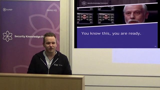 OWASP Security Knowledge Framework by Glenn and Riccardo Ten Cate смотреть онлайн