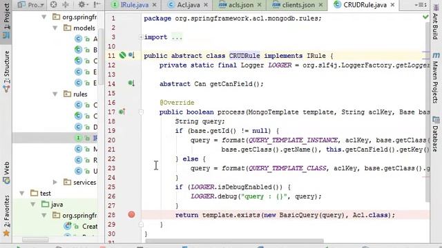 Spring Security ACL for MongoDB смотреть онлайн