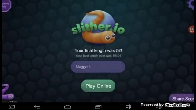 Sharp Turns!! (Slither. Io)Game play #2 смотреть онлайн