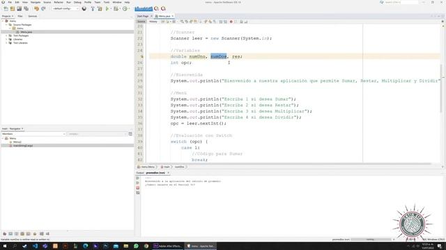 CBTis 213 ? Java Básico: Menú con Switch en Consola смотреть онлайн
