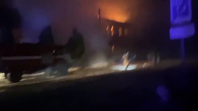 Результаты ночного обстрела Донецка. смотреть онлайн