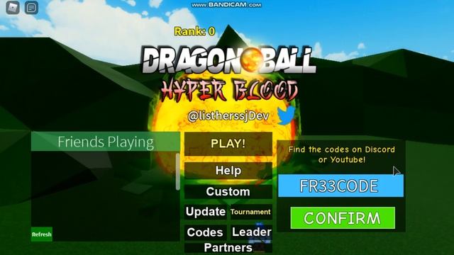 ROBLOX Dragon Ball Hyper Blood codes on December 12, 2020 смотреть онлайн