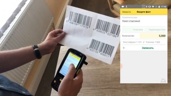 Терминал сбора данных NEWLAND  NLS MT-65