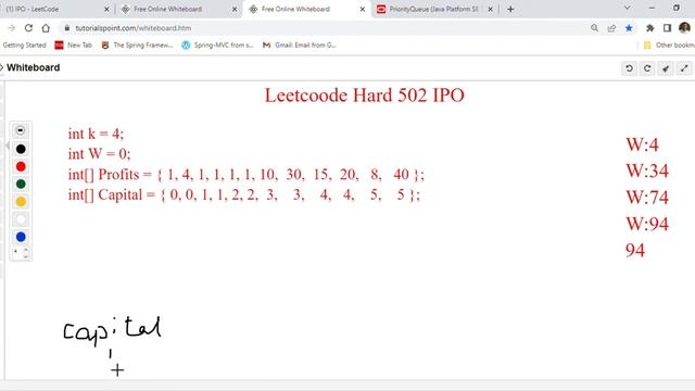 Leetcode Hard 502 IPO Conceptually Important Coding Question смотреть онлайн