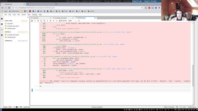 2021-07-19 - Working on a node programming environment for Jupyterlab смотреть онлайн