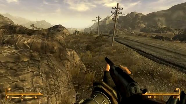 Fallout: New Vegas GTX 460 SE Maxed Out Gameplay 720p смотреть онлайн