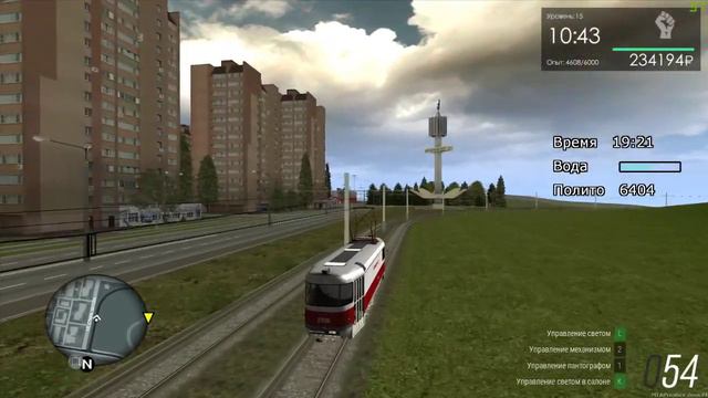 МТА Провинция Демо (4 сервер). Много ли даёт поливомоечный трамвай? смотреть онлайн