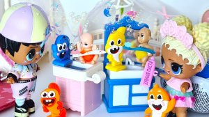 ЧИСТИТЬ ЗУБЫ НЕ УМЕЛИ, ПОКА КИНДЕР ВЕСЬ НЕ СЪЕЛИ?? Куклы ЛОЛ сюрприз семейка МУЛЬТИКИ Даринелка