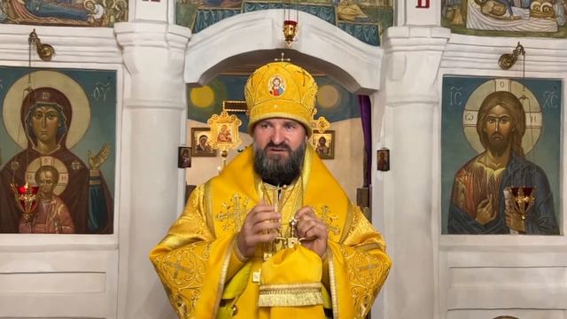 Проповедь епископа Евсевия в Преображенском храме д. Смольяны смотреть онлайн