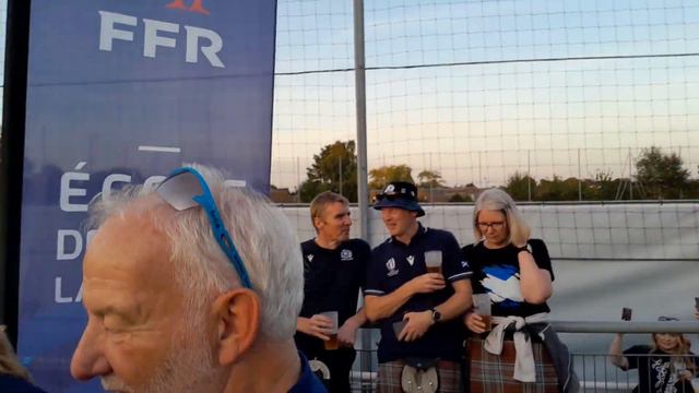 Stade Villeneuvois Rugby, animation Piper for scottish supporters, Road to France 30/09/23 смотреть онлайн
