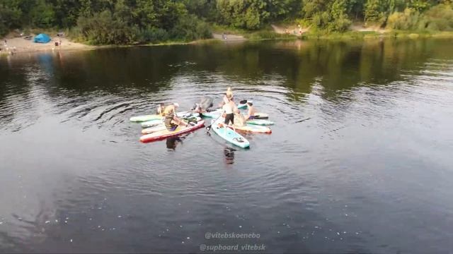 Сплав по Двине вместе с Supboard_vitebsk