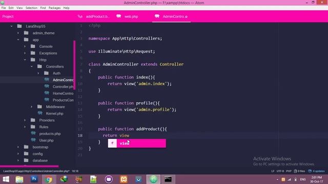 #1 LaraShop55 - Products Model & Controller | Shopping cart website in Laravel 5.5 with Ajax смотреть онлайн