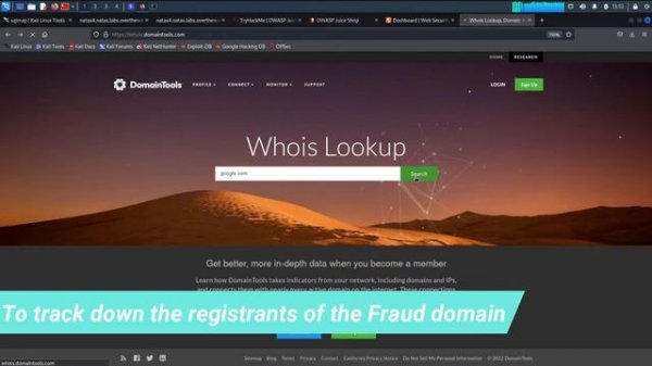 5 Information Gathering Tools || Information Gathering