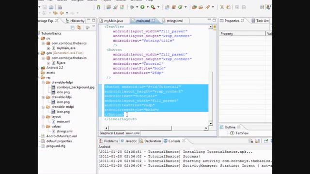 Android Tutorial Lessons 5 XML made EASY Introduce Java смотреть онлайн