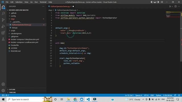Python Automation | Apache Airflow Python Operator - Part 7 смотреть онлайн