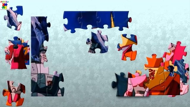 Transformers Cartoon Super Jigsaw Puzzle Game! смотреть онлайн