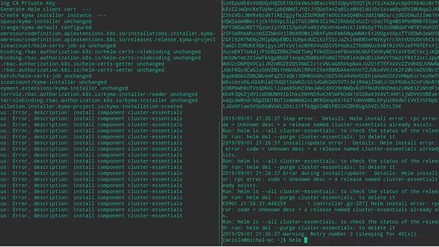 Kyma cluster installation walk-through смотреть онлайн