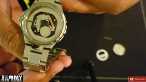 Guess Men's Watch Battery Replacement Video DIY