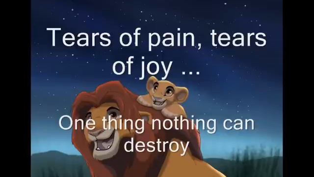 Lion King 2-We are one w/ Lyrics смотреть онлайн