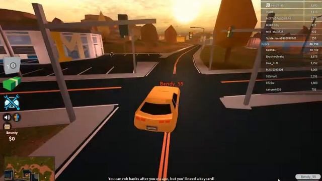 Грабим банк в (ROBLOX) JAILBREAK смотреть онлайн