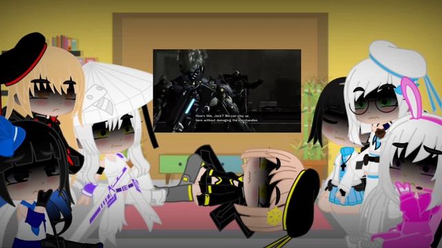 Nikke The Goddess of Victory React to Raiden Vs Sundowner (MGRR) смотреть онлайн