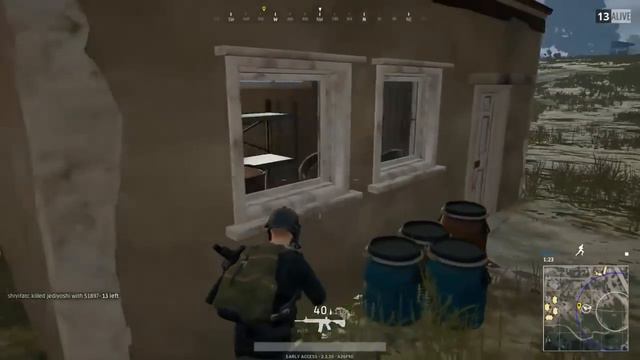 ZeevFromYT-PUBG Solo Play;Getting my first chicken dinner!!! смотреть онлайн