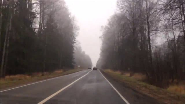 Гиперлапс дорожный