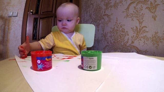 Пальчиковые краски. Рисуем с ребенком смотреть онлайн