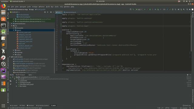 Updating Gradle, Refactoring to AndroidX (Ecommerce #14) смотреть онлайн