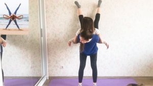 ОЧЕНЬ СЛОЖНЫЙ ЙОГА ЧЕЛЛЕНДЖ для ДВОИХ: 20/5 попытки и падения за 10 минут! Двойняшки против ЙОГИ!