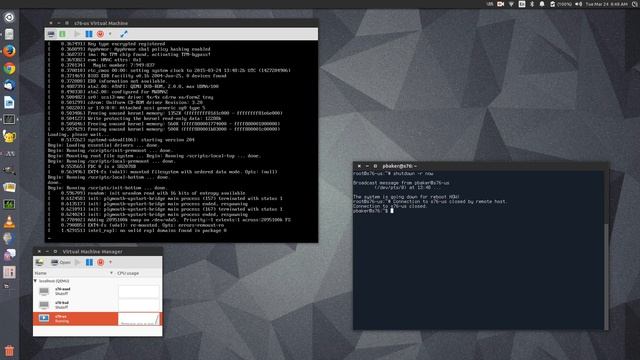 Ubuntu Server KVM Guest Reboot смотреть онлайн