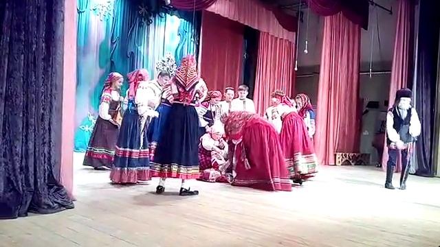 Ансамбль "Светлица", ДК ЗиО город Подольск. "Рождественские забавы" (14.01.2018.) смотреть онлайн