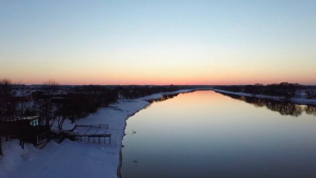 Москва-река в феврале смотреть онлайн