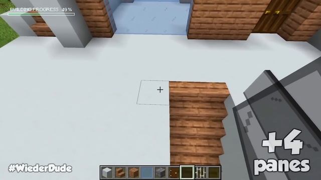 Minecraft: How to Build a Modern House Tutorial (Easy) #41 - Interior in Description! смотреть онлайн