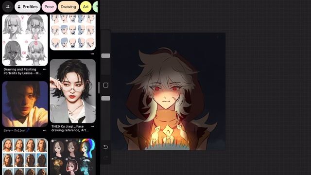 | draw with me ? | Razor Genshin Impact timelapse ??♀️✨ Procreate ? o .｡.:*☆ #genshinimpact #razo смотреть онлайн