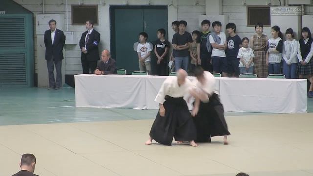 57-я Всеяпонская демонстрация айкидо (2019). Акира Вада