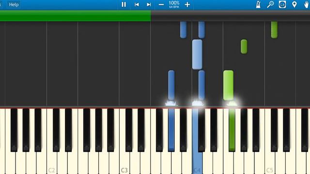 🎹淡淡的爱意-铠甲勇士插曲 (Piano Tutorial Synthesia)❤️♫ смотреть онлайн