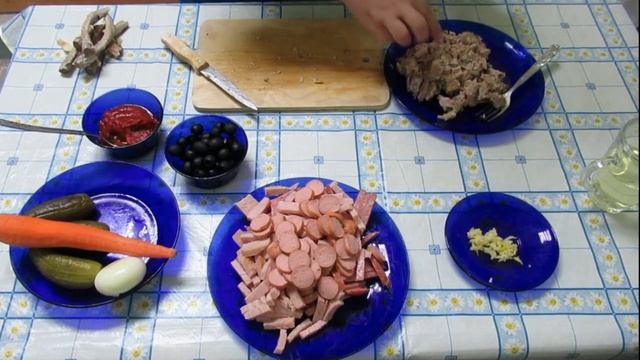 Суп-солянка с колбасой ! смотреть онлайн