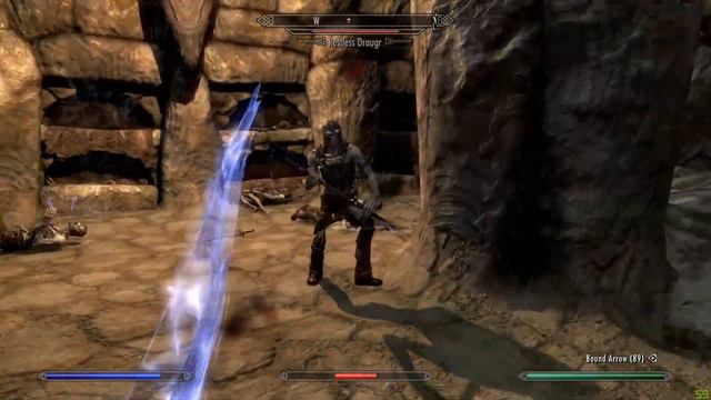 Skyrim: legendary, bow only, naked, glitchless, no cheesy stuff, no enemy skipping, part 2/9 смотреть онлайн