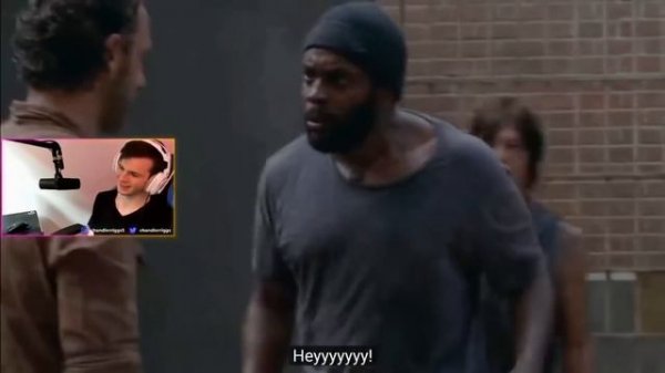 Chandler Riggs (Carl Grimes) reacts to BLR's The Walking (And Talking) Dead. (And Carl Poppa)