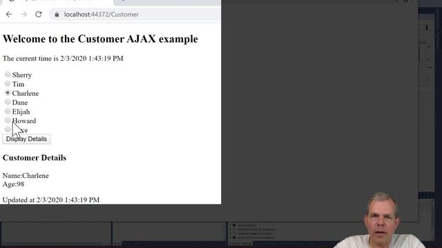 Ajax tutorial in ASP.NET C# web programming partial page updates смотреть онлайн
